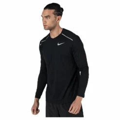 Nike Rise 365 LS Black/Silver* Tröjor|Löpning