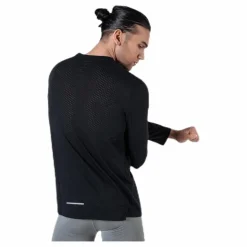 Nike Rise 365 LS Black/Silver* Tröjor|Löpning