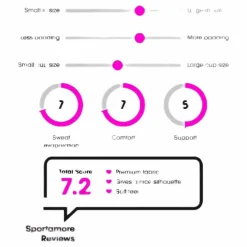 Nike Rival Bra White/Black* Löpning|Träning