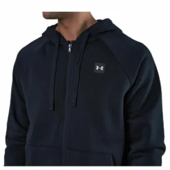 Under Armour Rival Fleece Fz Hoodie Black* Tröjor|Träning