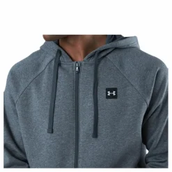 Under Armour Rival Fleece Fz Hoodie Grey* Tröjor|Träning