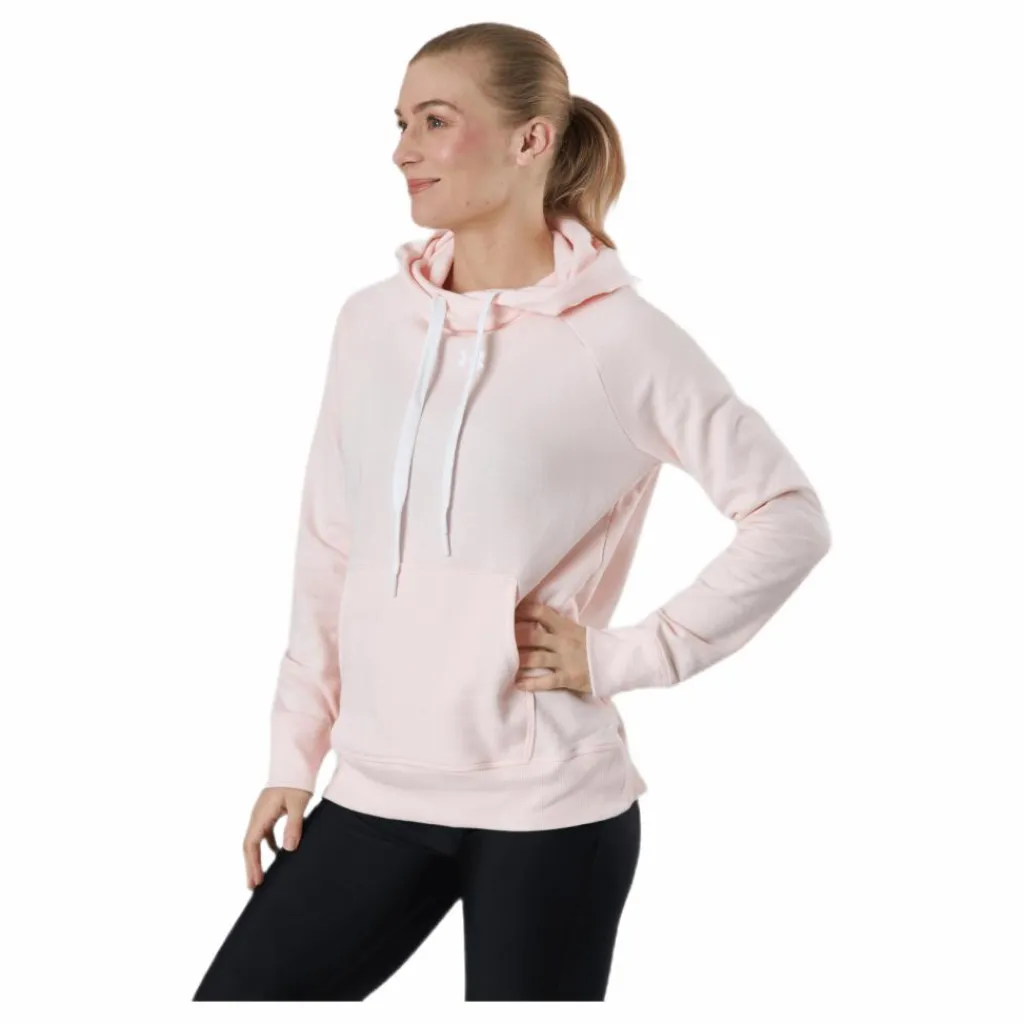 Under Armour Rival Fleece HB Hoodie Pink* Tröjor|Träning