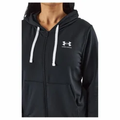 Under Armour Rival Terry Fz Hoodie Black* Tröjor|Träning