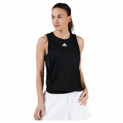 adidas Roland Garros Paris Escouade Tank W Black* Racketsporter