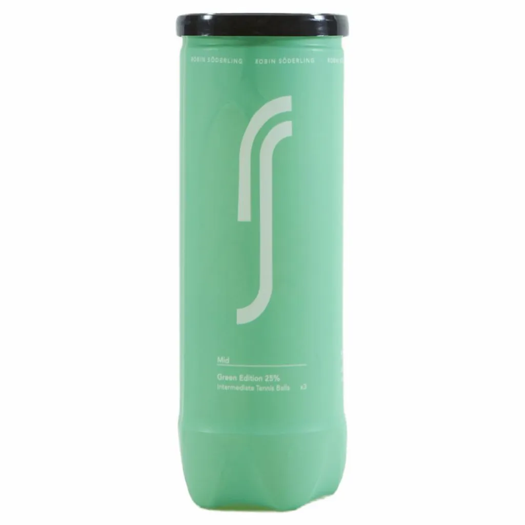 RS Green Edition 3-Tube Yellow* Racket Och Bollar|Racketsporter