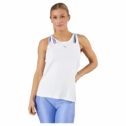 Puma Run Cloudspun Tank W White* Linnen|Löpning