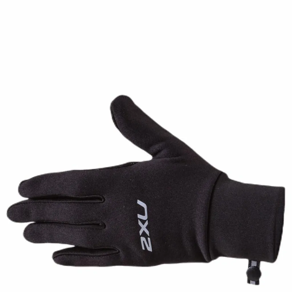 2XU Run Glove Black/Silver* Löpning|Mössor Och Handskar