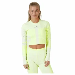 Nike Run Tech Pack Knit Top LS White/Green* Tröjor|Löpning