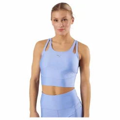 Puma Run Ultraform Crop Tank W Elektro Purple* Linnen|Löpning