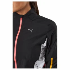 Puma Run Ultraweave S Woven Jacket Black- White* Jackor|Löpning