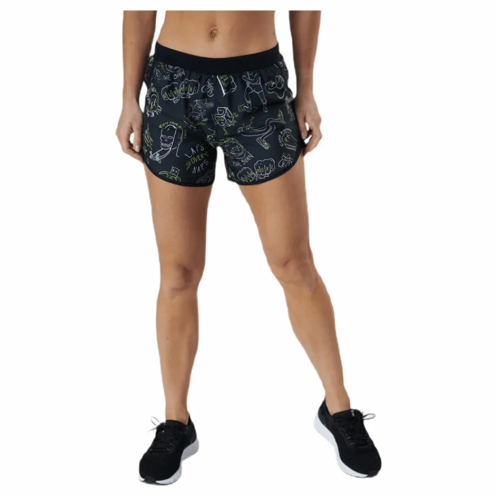 Under Armour Run Ur Face Off Short Black* Shorts|Löpning