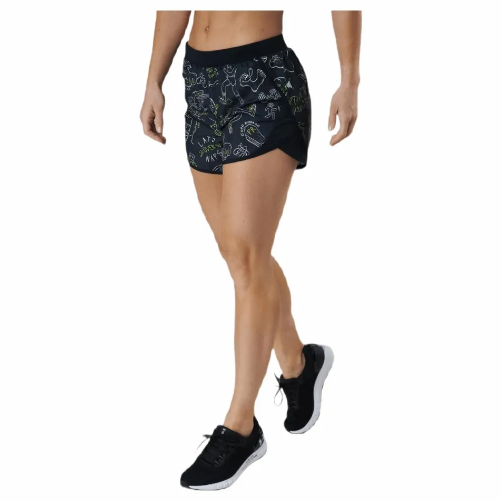 Under Armour Run Ur Face Off Short Black* Shorts|Löpning