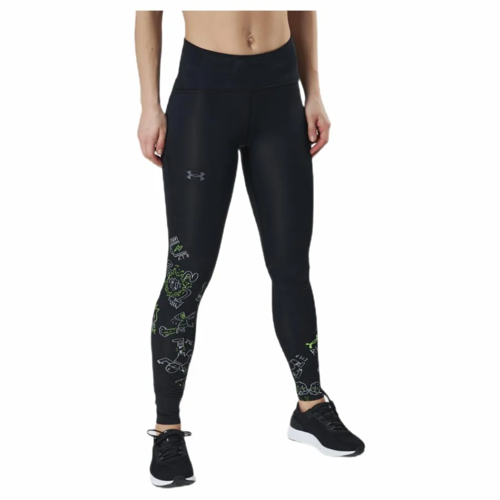 Under Armour Run Ur Face Off Tight Black* Tights|Löpning