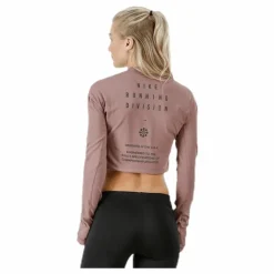 Nike Running Division Warm Top Crop* Tröjor|Löpning