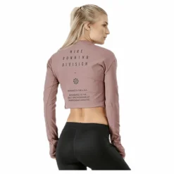 Nike Running Division Warm Top Crop* Tröjor|Löpning