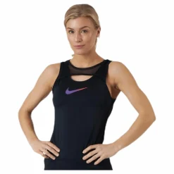 Nike Runway Running Tank Purple/Black* Löpning|Linnen