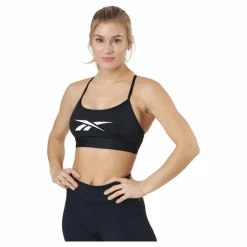 Reebok S Lux Skinny Strap Bra Black* Löpning|Träning