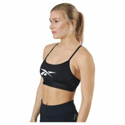Reebok S Lux Skinny Strap Bra Black* Löpning|Träning