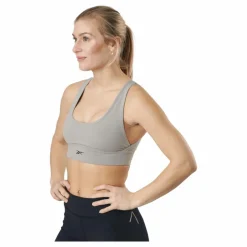 Reebok S Stripped Minimalist Bra Bougry* Sport-Bh:Ar|Träning