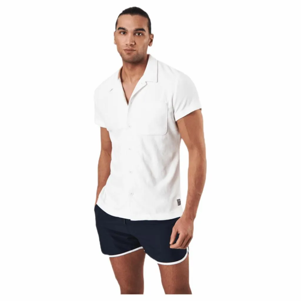 Björn Borg Sacha Resort Shirt White* Simning|T-Shirts