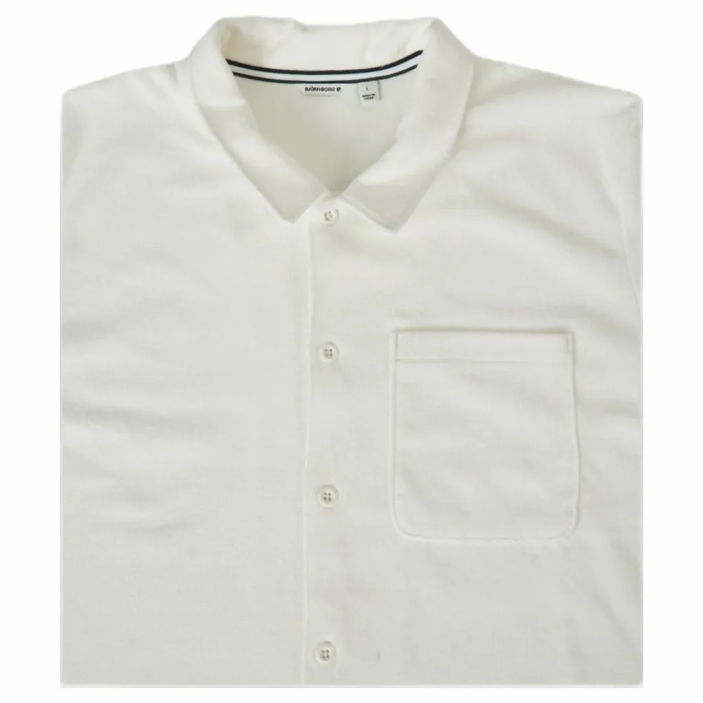 Björn Borg Sacha Resort Shirt White* Simning|T-Shirts