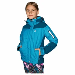8848 Altitude Safira Junior Jacket Turquoise*Barn Alpint|Jackor