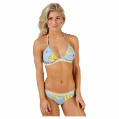 Svea Sardinien Triangle Bikini Set Blue* Simning|Badkläder