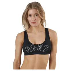 Nike Swim Scoop Neck Bikini Top Black* Simning|Badkläder