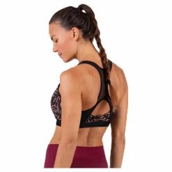 Casall Sculpture Sports Bra Black/Red* Sport-Bh:Ar|Träning