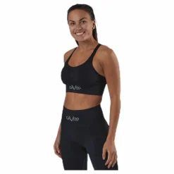 Gavelo Seamless Black Sports Bra Black* Löpning|Träning
