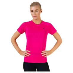 ASICS Seamless SS Texture Pink* T-Shirts|Löpning