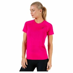 ASICS Seamless SS Texture Pink* T-Shirts|Löpning