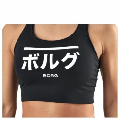Björn Borg Seasonal Solid Shelby Top Black* Sport-Bh:Ar|Träning