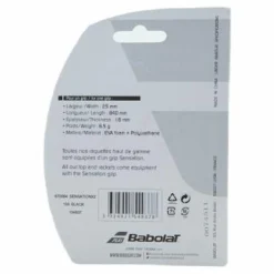 Babolat Sensation Grip 2-pack Black* Racket Och Bollar|Racketsporter