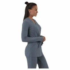 BLACC Serenity Rib Kimono Grey* Yoga|Tröjor