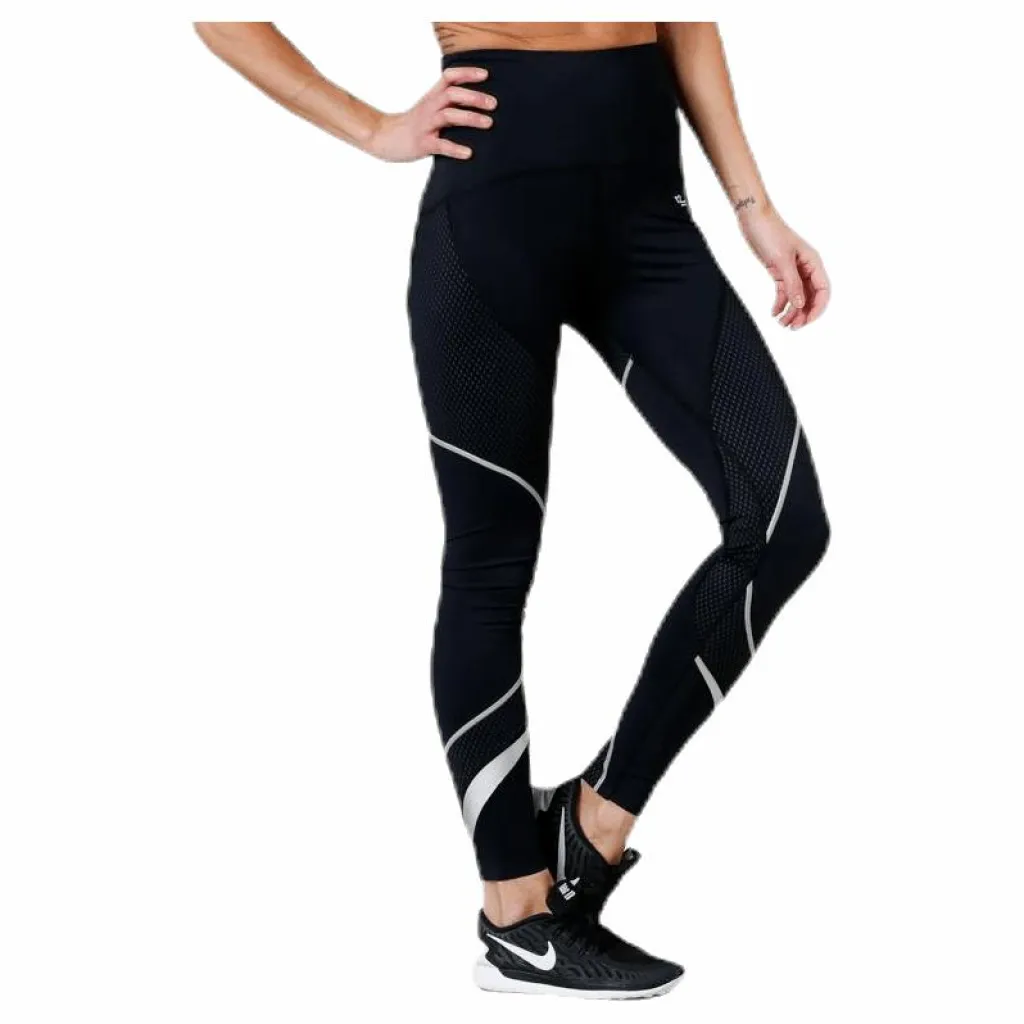 Röhnisch Shape Curved Long Tight Black* Tights|Träning