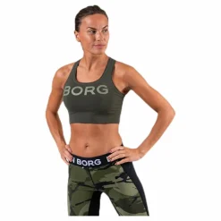 Björn Borg Shelby Soft Top Green* Sport-Bh:Ar|Träning