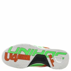 Unihoc Shoe U4 STL LowCut White/Green* Inomhussporter