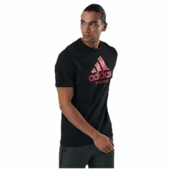 adidas Tennis Short Sleeve Tee Tennis Black* Racketsporter