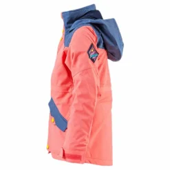 Burton Shortleaf Dryride Parka Youth Orange/Blue*Barn Alpint|Jackor