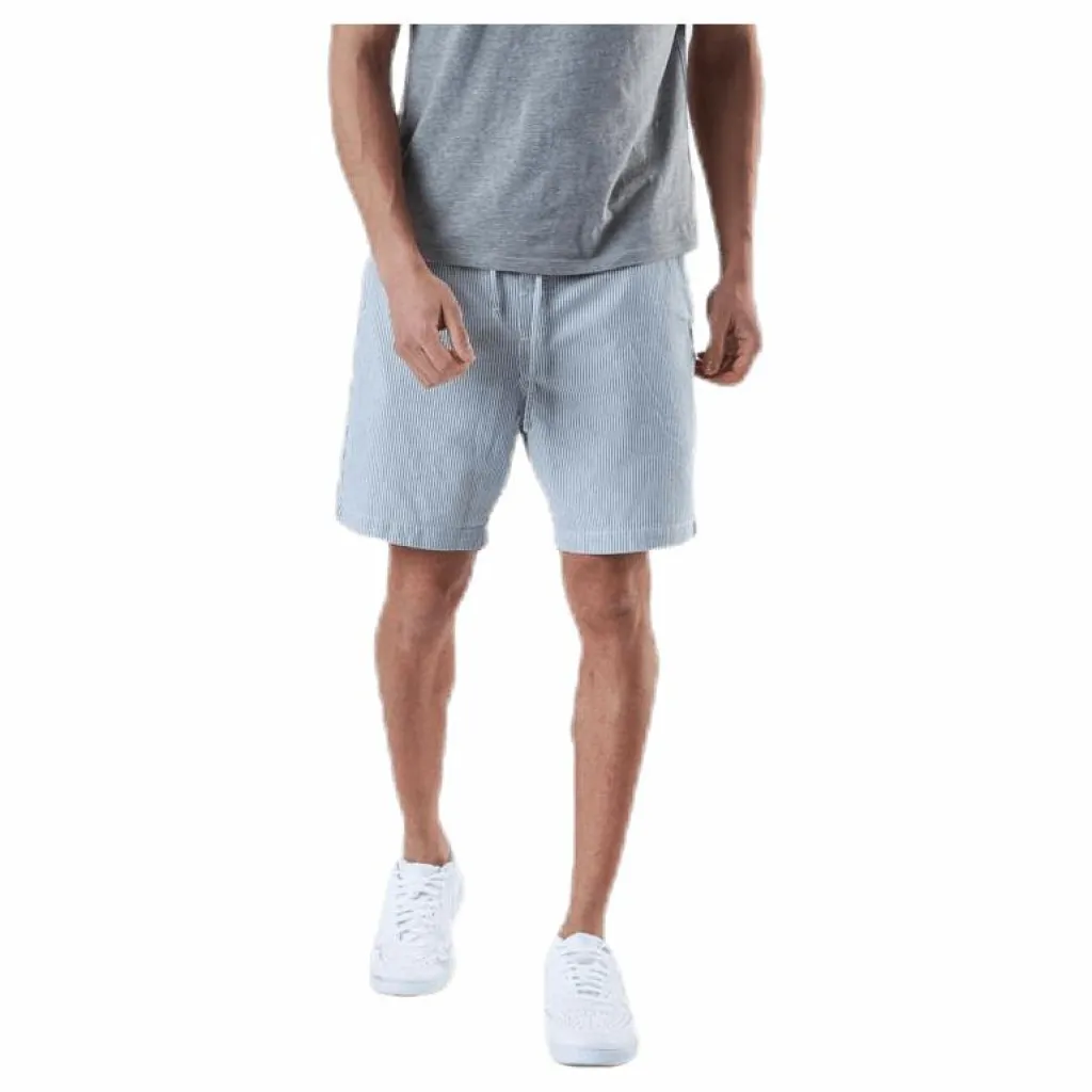 Dedicated Shorts Vejle Thin Stripes Blue* Simning|Badkläder