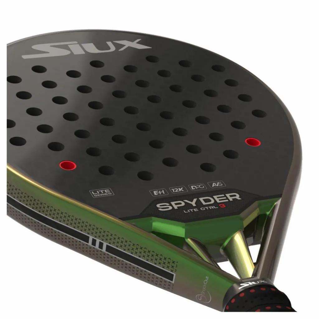 Siux Spyder Lite CTRL 3 Hard* Racket Och Bollar|Racketsporter