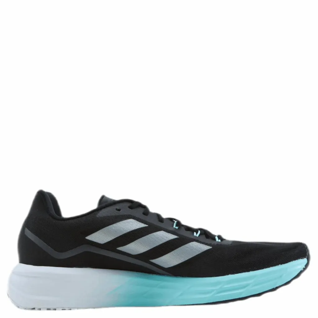 adidas SL20 Shoes Core Black / Silver Metallic / Clear Aqua* Löparskor|Löpning
