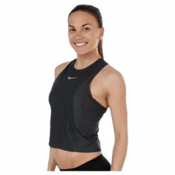 Nike Slam Tank PS Black/Silver* Linnen|Racketsporter