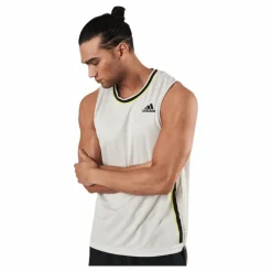 adidas Tennis Sleevless Primeblue Heat Beige* Racketsporter