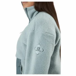 Salomon Snowshelter Teddy Hz W Wrought Iron/heather* Tröjor|Löpning