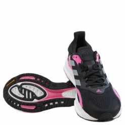 adidas SolarBoost 3 Shoes Core Black / Screaming Pink / Halo Silver* Löpning|Löparskor