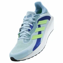 adidas SolarGlide 4 ST Shoes Halo Blue / Signal Green / Sonic Ink* Löpning|Löparskor
