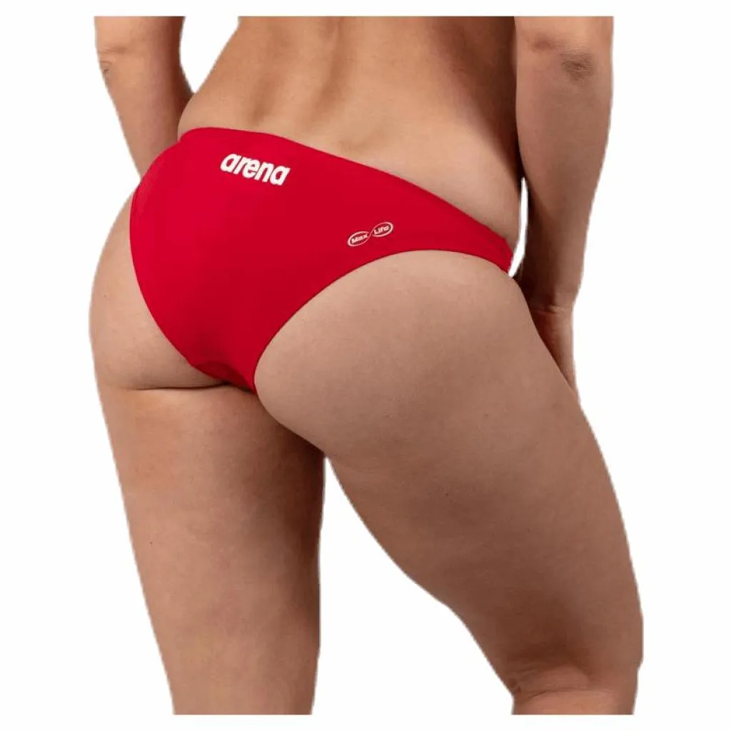 Arena Solid Bottom Red* Simning|Badkläder