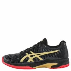 ASICS Solution Speed FF L.E. W Black/Gold* Racketsporter|Träningsskor